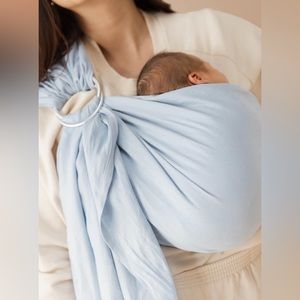 WildBird Ring Sling- Dusty Blue, Bronze Ring